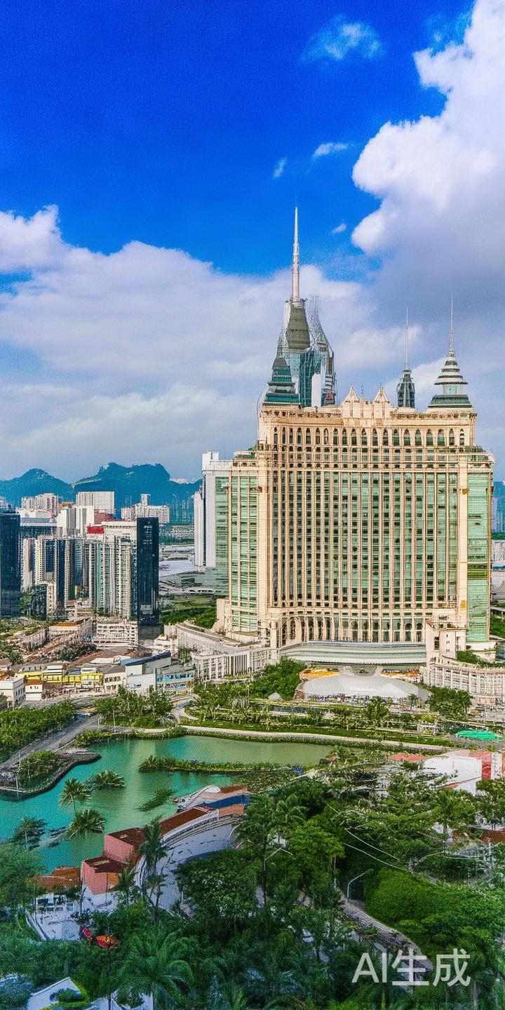 作为澳门金沙城的核心区域，金沙酒店集奢华住宿、餐饮